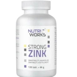 Nutri Works Strong Zink - Sinkki 120 tabl.