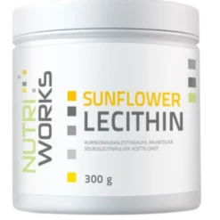 Nutri Works Sunflower Lecithin - Auringonkukkalesitiinijauhe 300 g