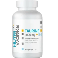 Nutri Works Taurine 1000 mg +B6 90 kaps.