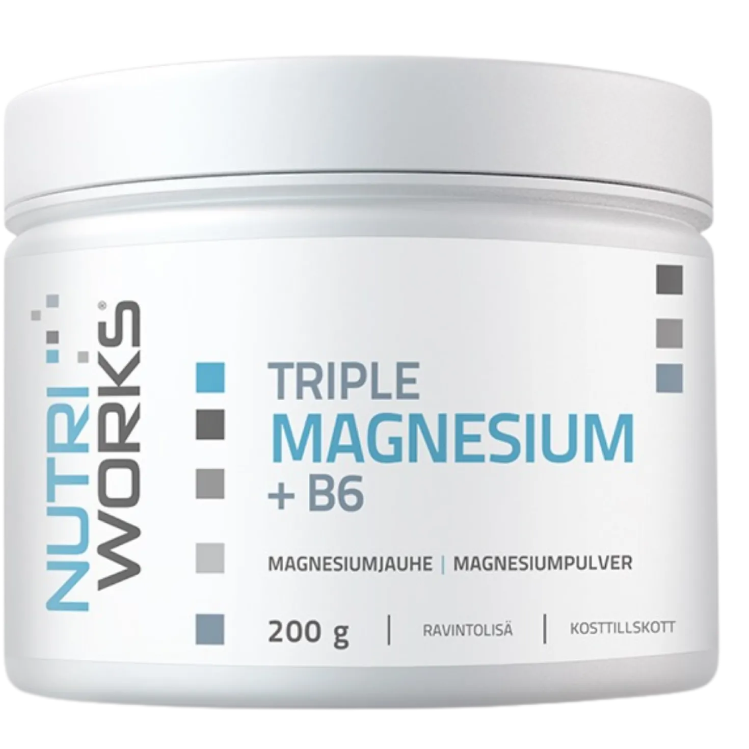 Nutri Works Triple Magnesium + B6 200 g