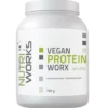 Nutri Works Vegan Protein Worx Natural - Kasviproteiinijauhe 700 g - HUOM Päiväys 12/2026