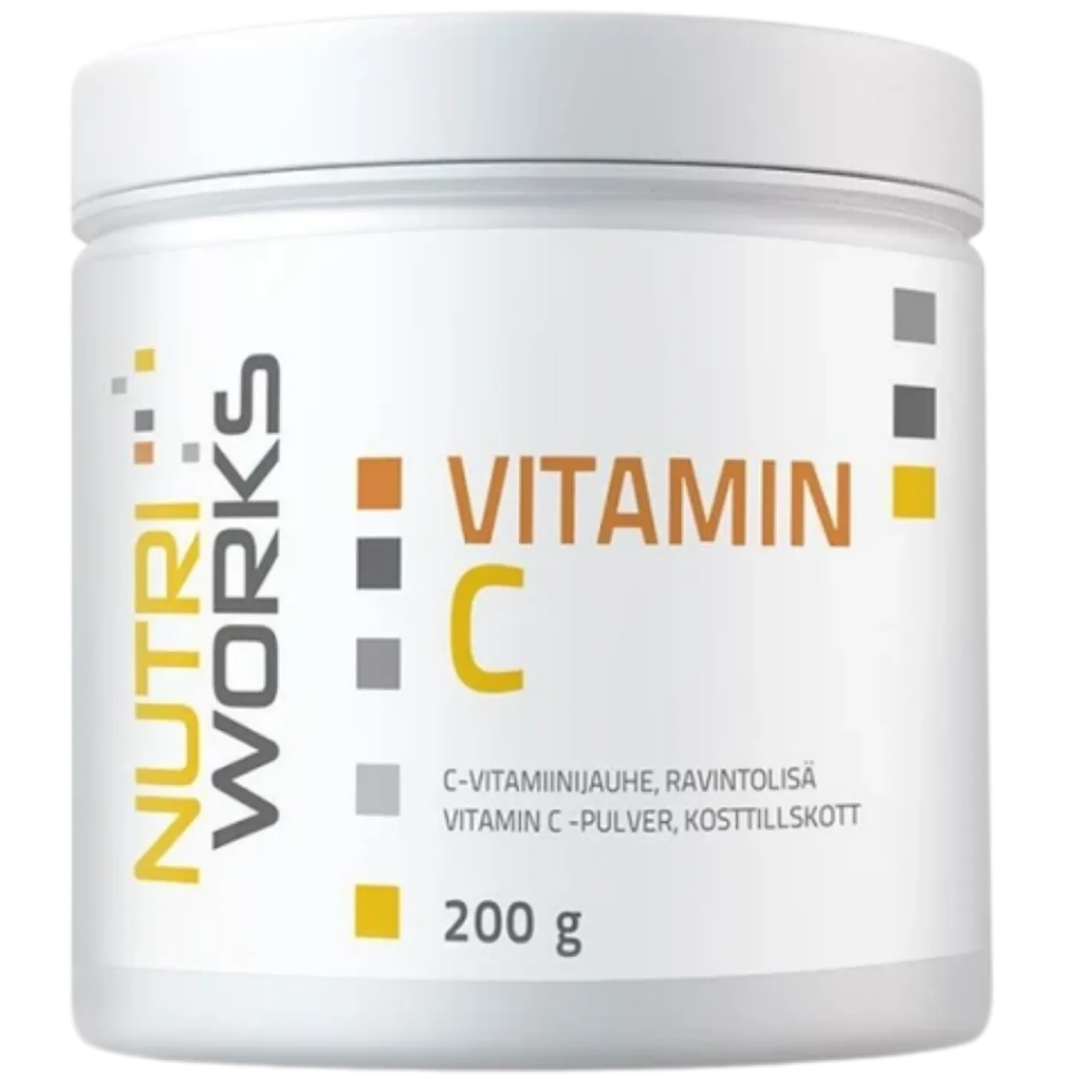 Nutri Works Vitamin C - C-vitamiinijauhe 200 g