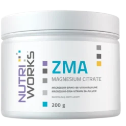 Nutri Works ZMA - Magnesium- sinkki - B6-vitamiinijauhe 200 g