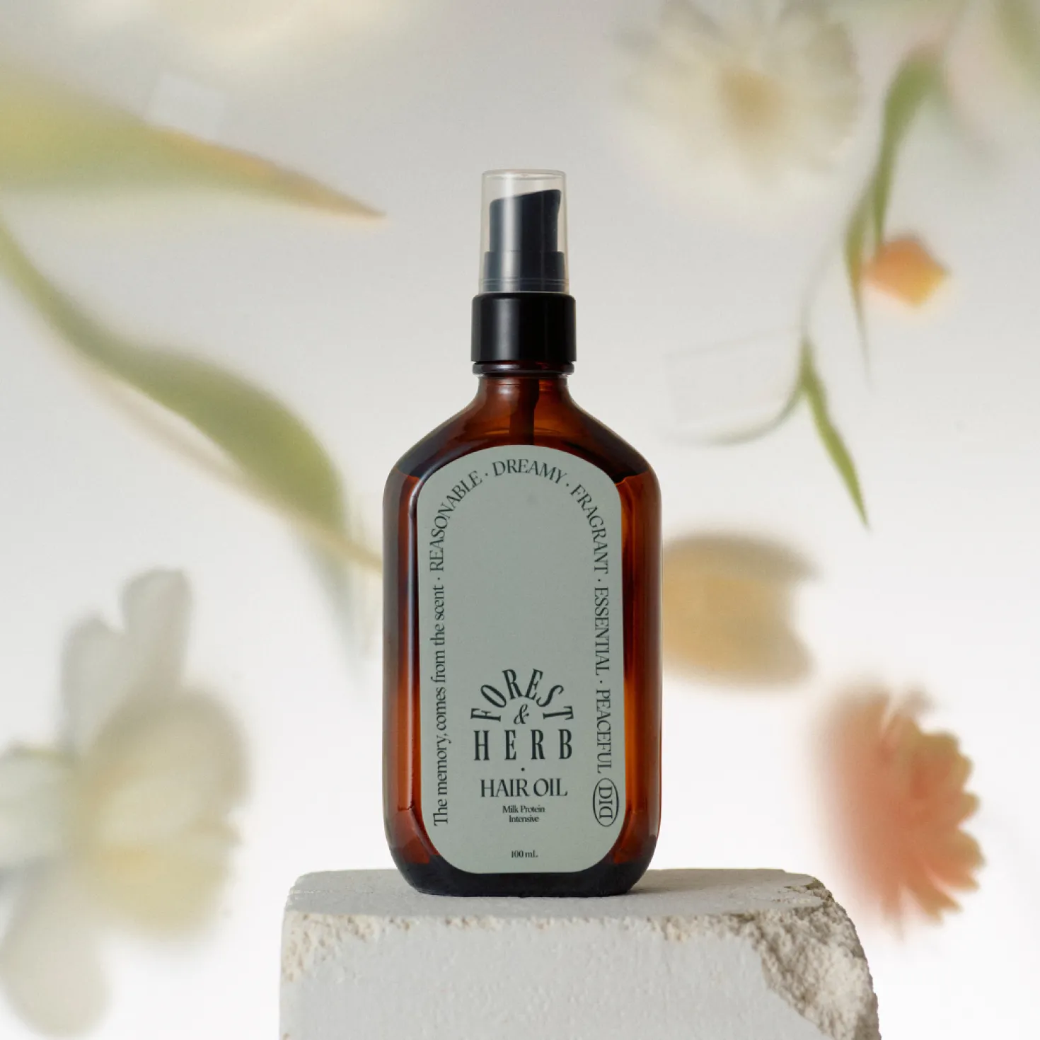 odiD Milk Protein Intensive Hair Oil - Hiusöljy Forest Herb 100 ml