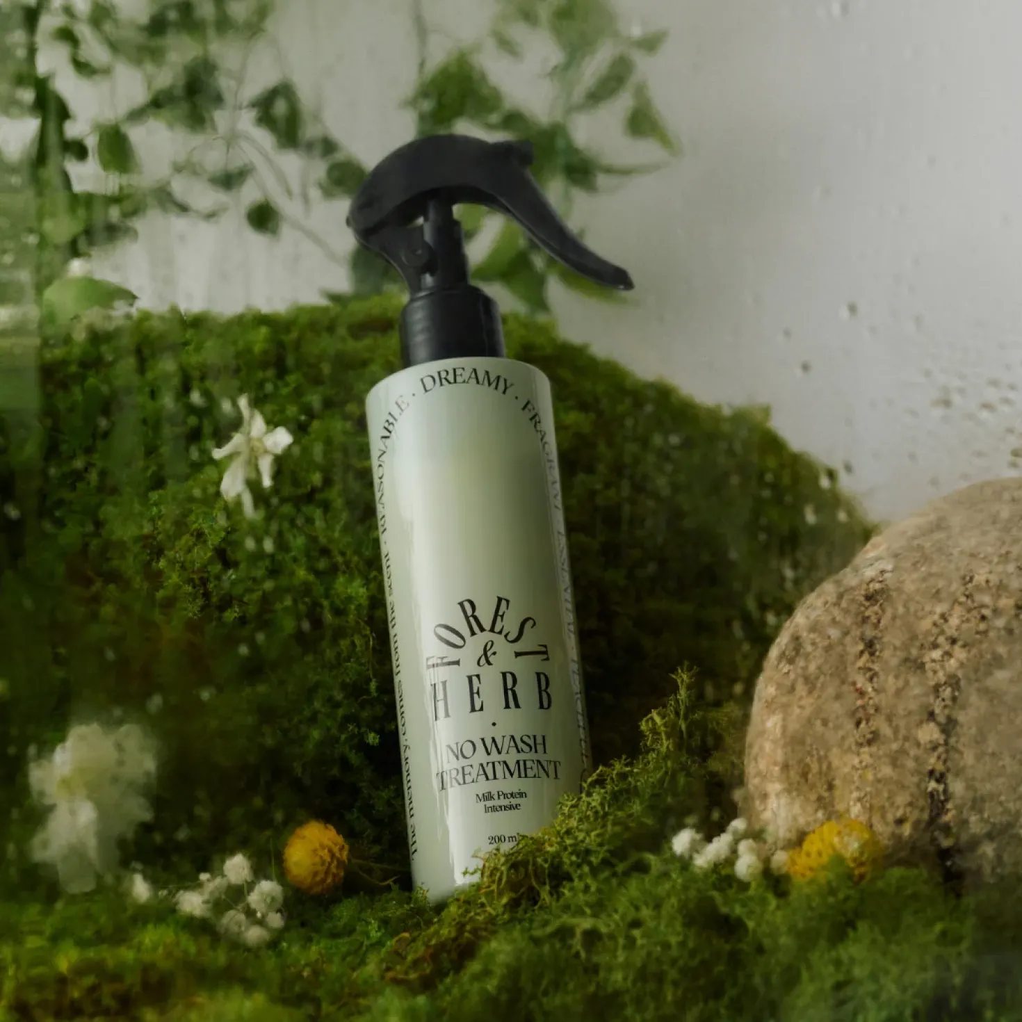 odiD Milk Protein Intensive No Wash Ampoule Treatment - Hoitoaine Forest Herb 200 ml