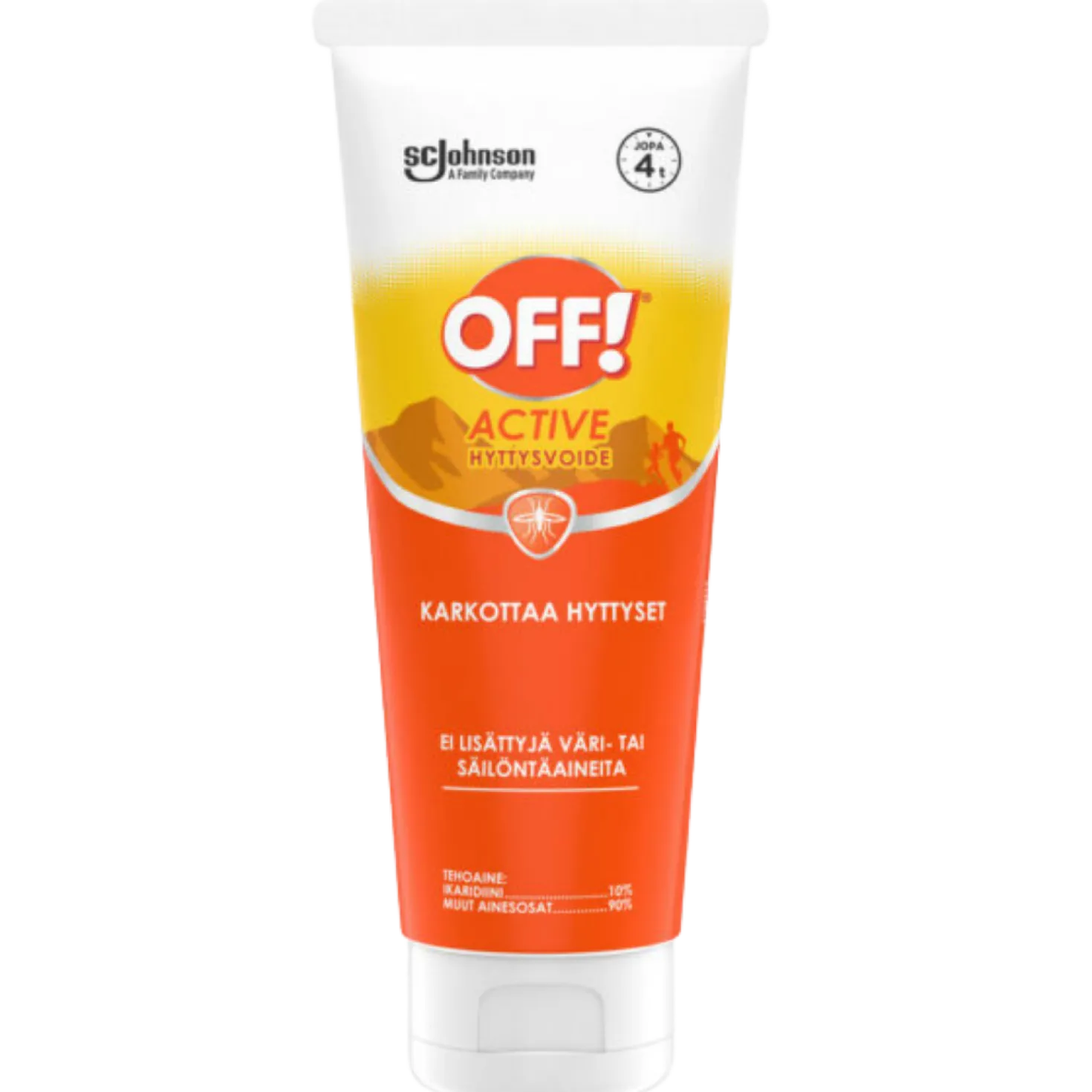 OFF! Active Hyttysvoide 100 ml - Hajustamaton - erä