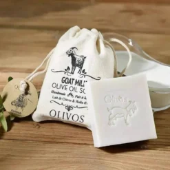 Olivos Goat Milk Olive Oil Soap - Vuohenmaito Oliiviöljysaippua 150 g