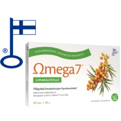 Omega7 SBA24® Kaksoistyrniöljykapseli 60 kaps. - Valmistaja: Aromtech