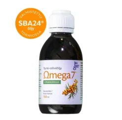 Omega7 SBA24® Tyrni-Oliiviöljy 150 ml - Valmistaja: Aromtech