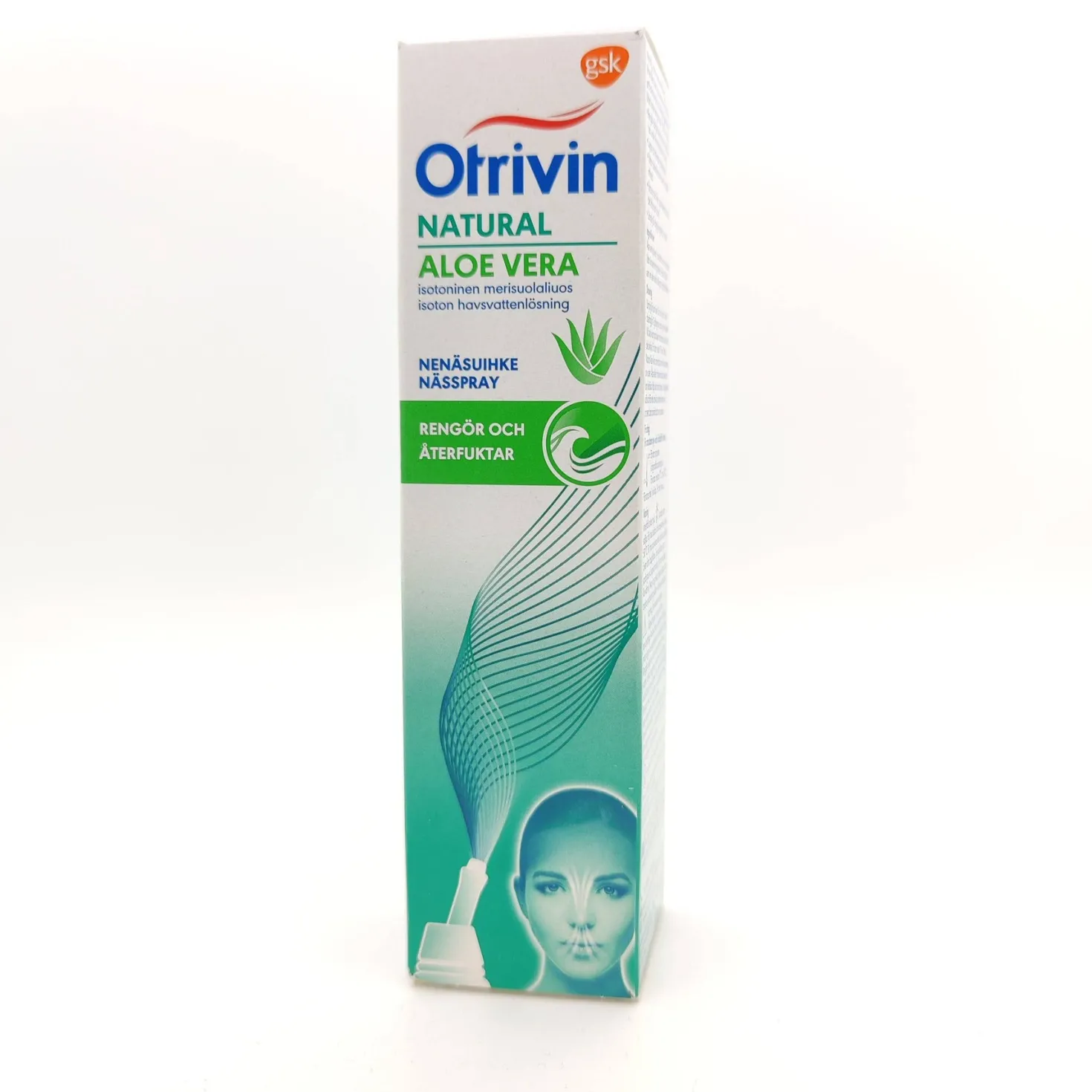 Otrivin Natural Aloe Vera Nenäsuihke 50 ml
