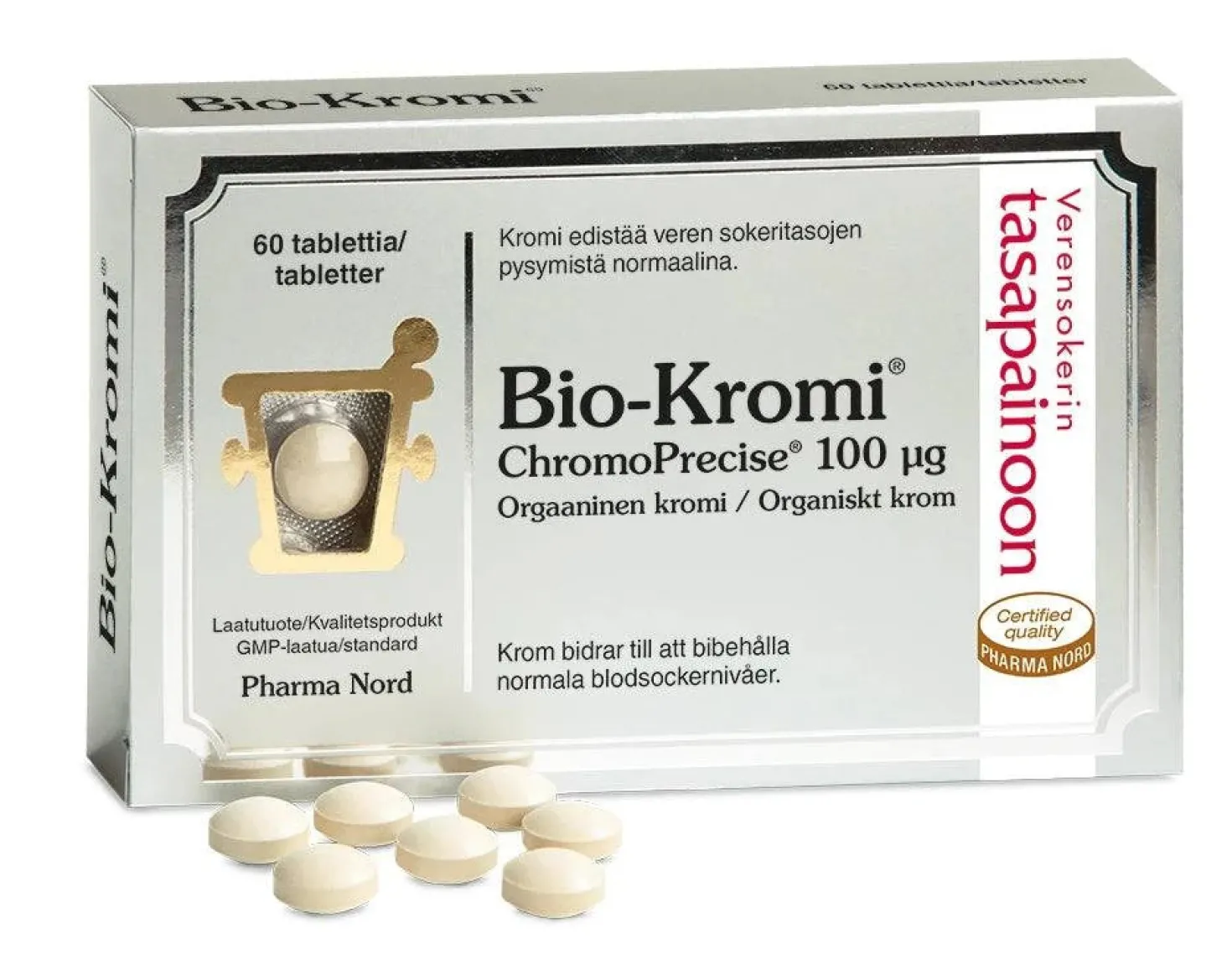 Pharma Nord Bio-Kromi ChromoPrecise 100 µg 60 tabl.