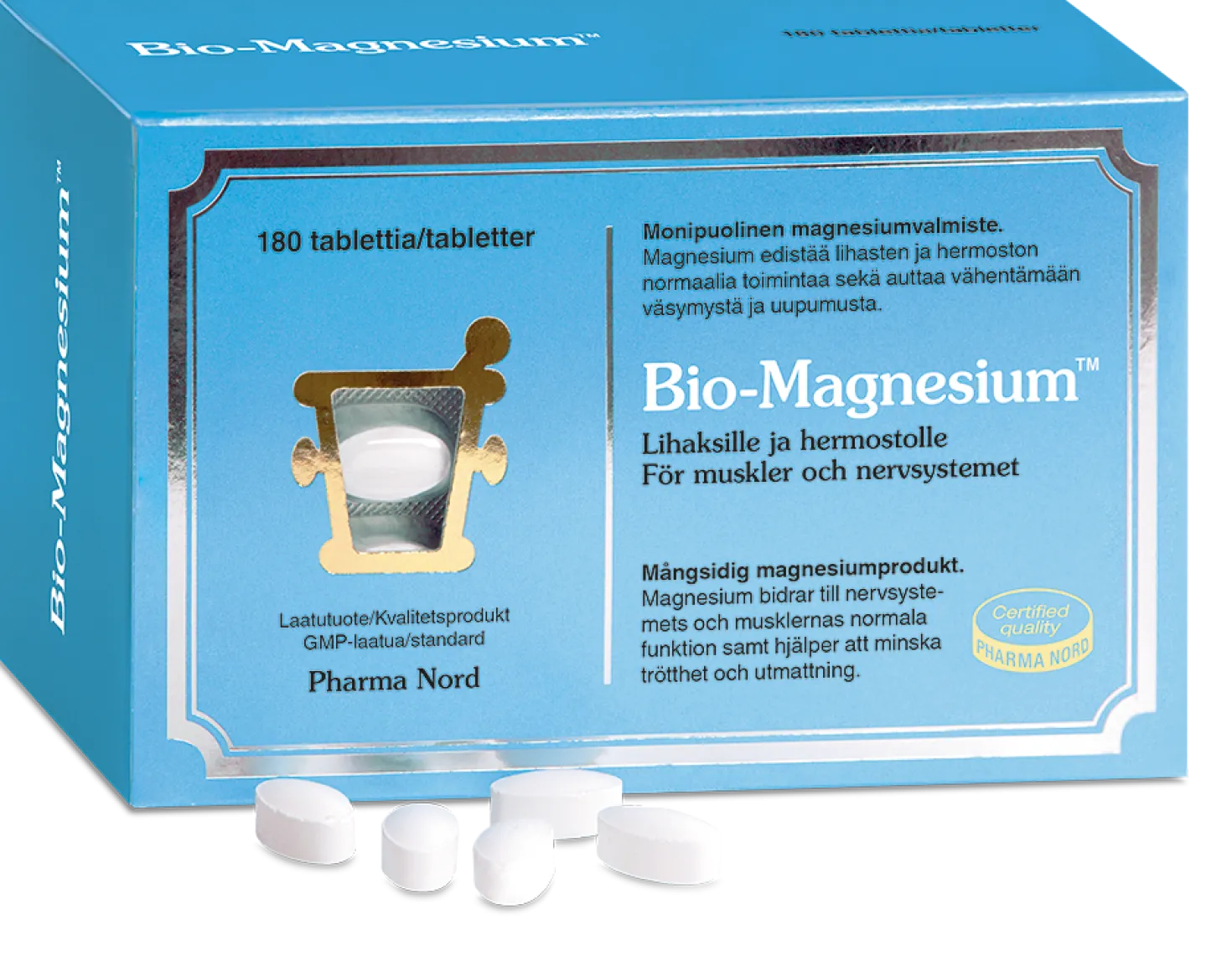 Pharma Nord Bio-Magnesium 180 tabl.