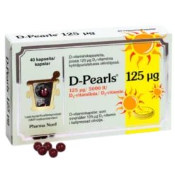 Pharma Nord D-Pearls 125 µg 40 kaps.