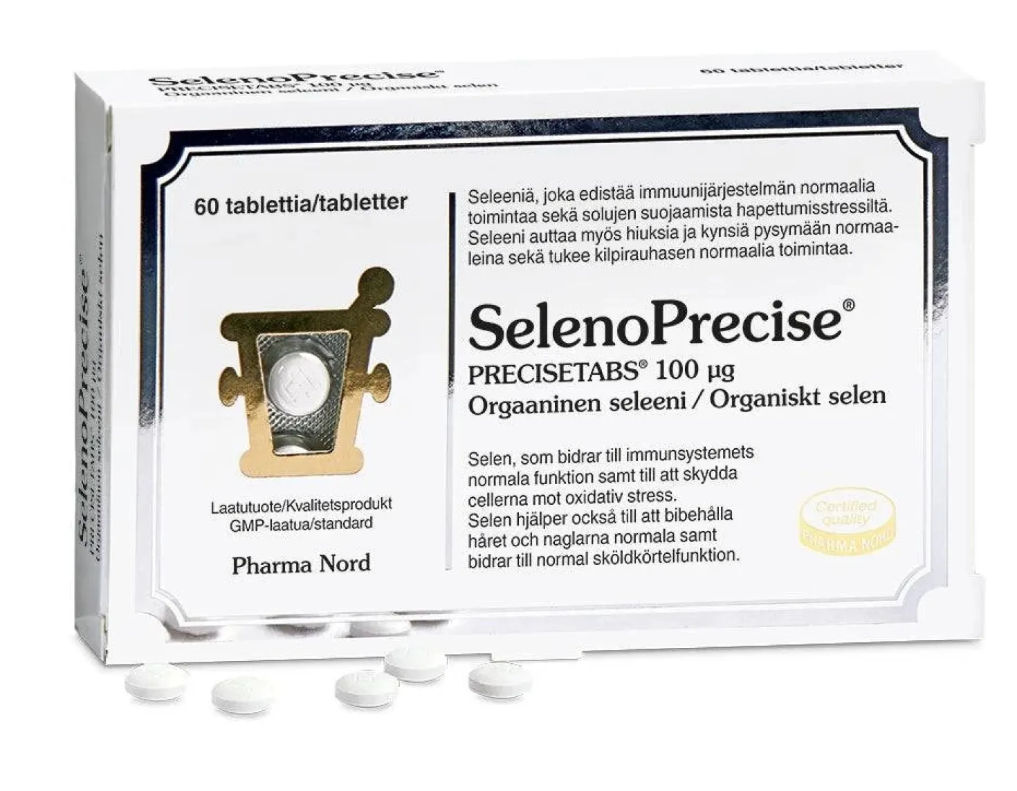 Pharma Nord SelenoPrecise - Orgaaninen Seleeni 100 µg 60 tabl.
