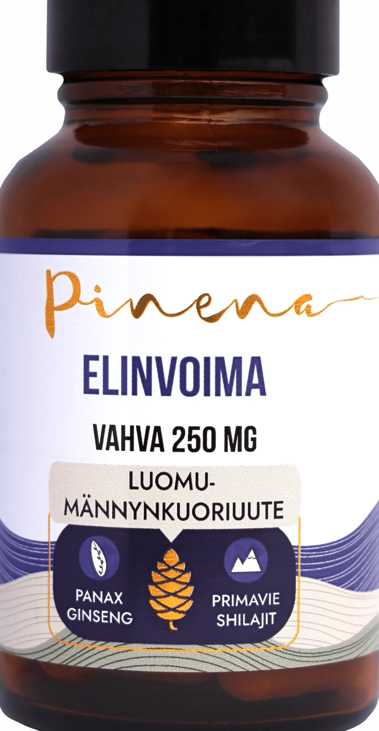 Pinena Elinvoima Vahva 250 mg 45 kaps.