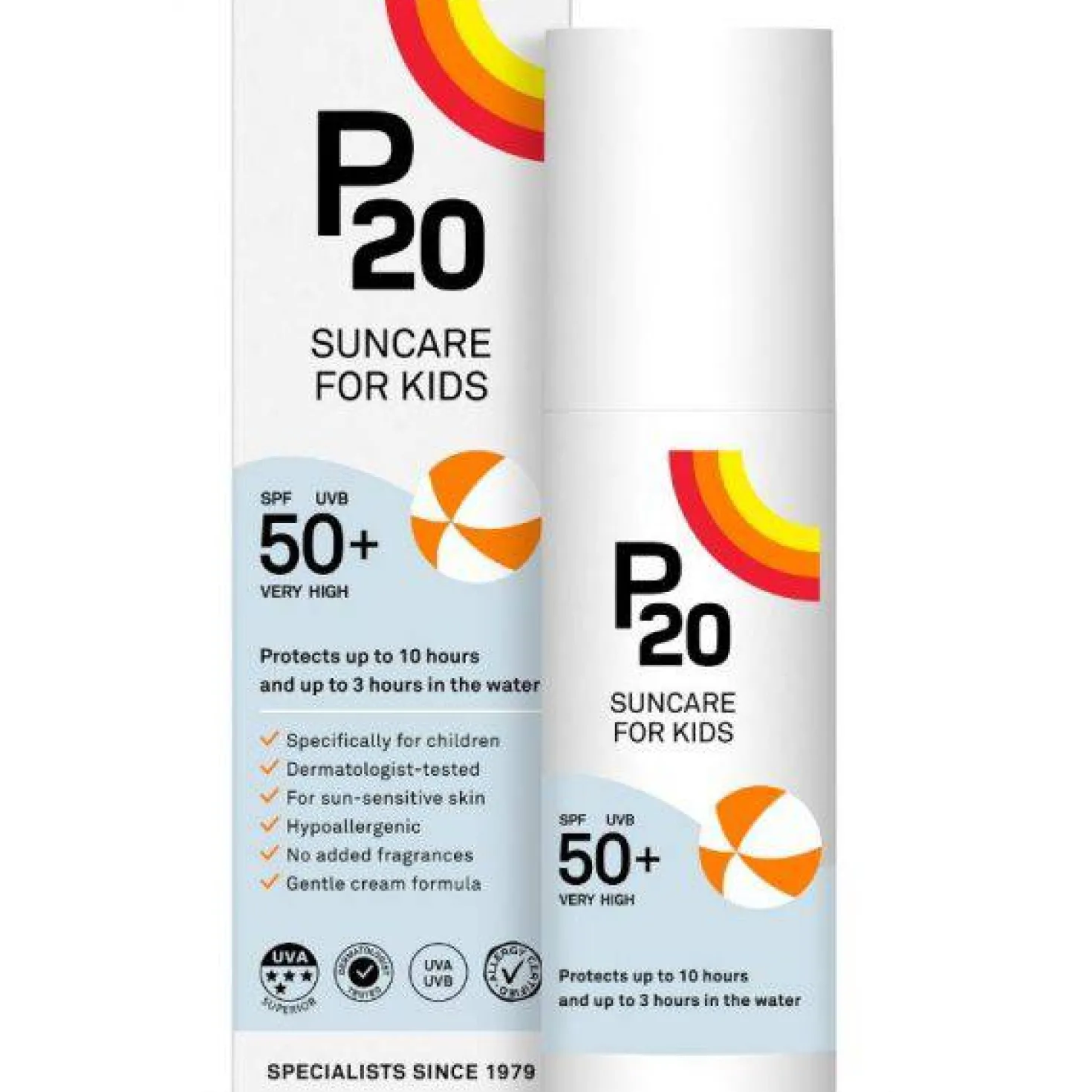 P20 Kids SPF 50+ Aurinkosuoja 100 ml