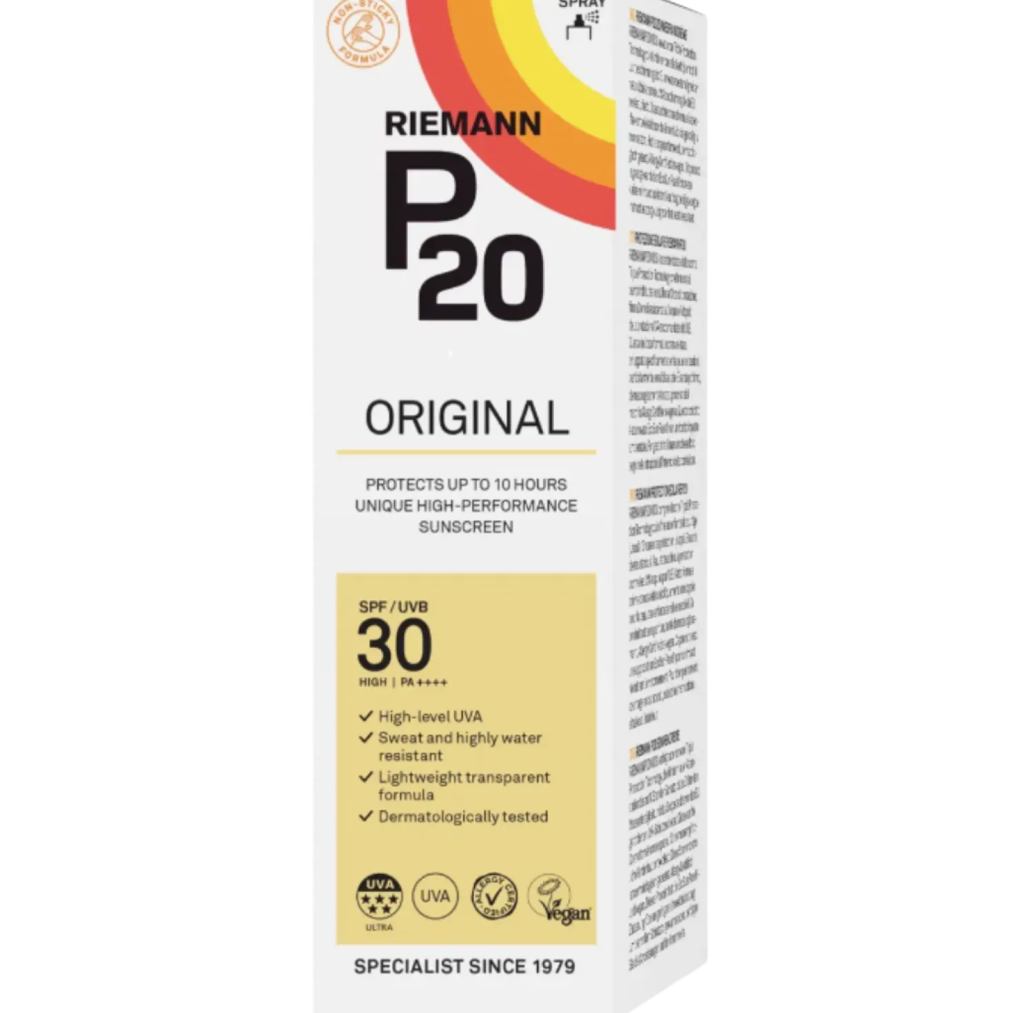 P20 Original SPF30 - Aurinkosuojaspray 100 ml