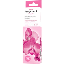 Pregcheck Ovulaatiotestiliuskat 10 kpl/pkt