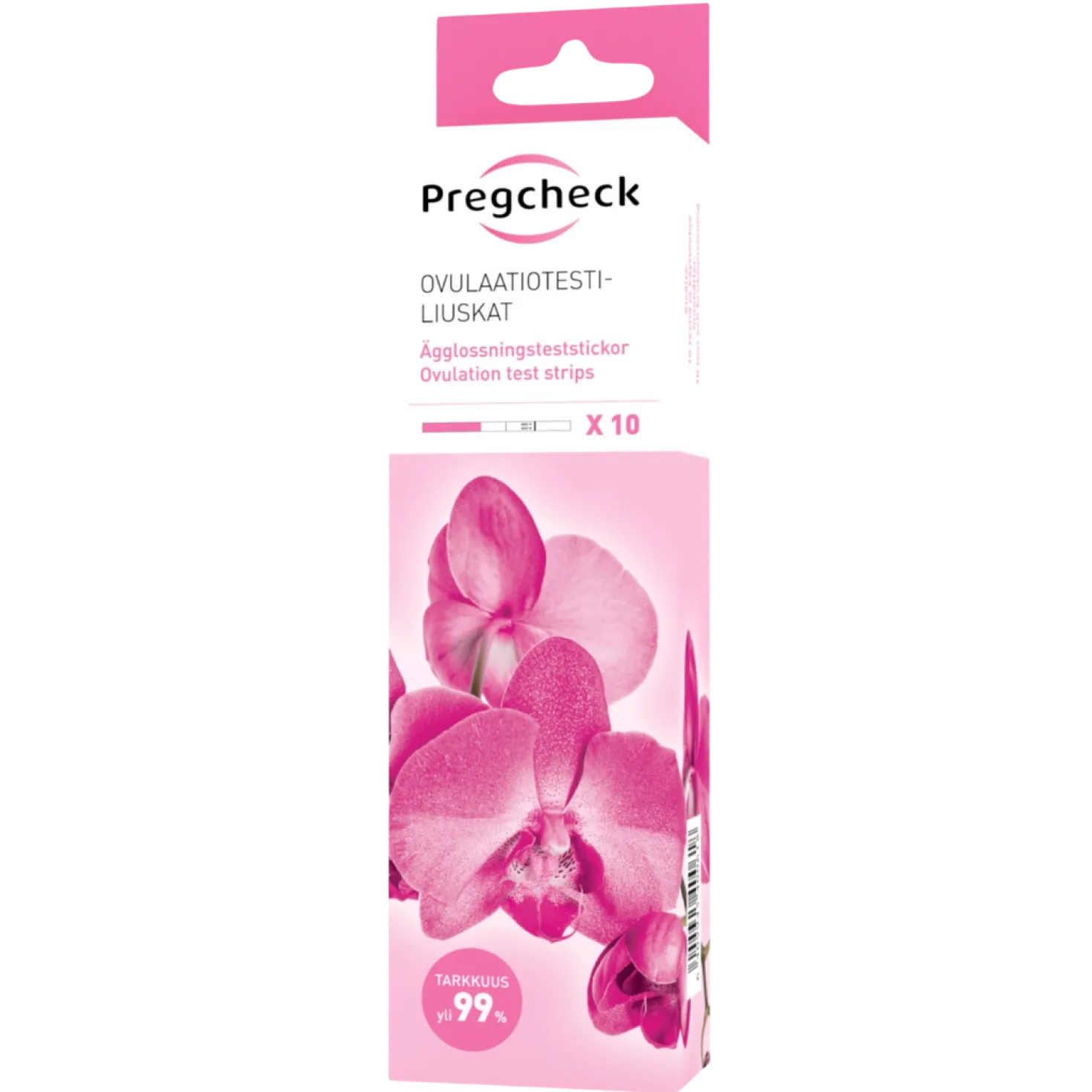Pregcheck Ovulaatiotestiliuskat 10 kpl/pkt