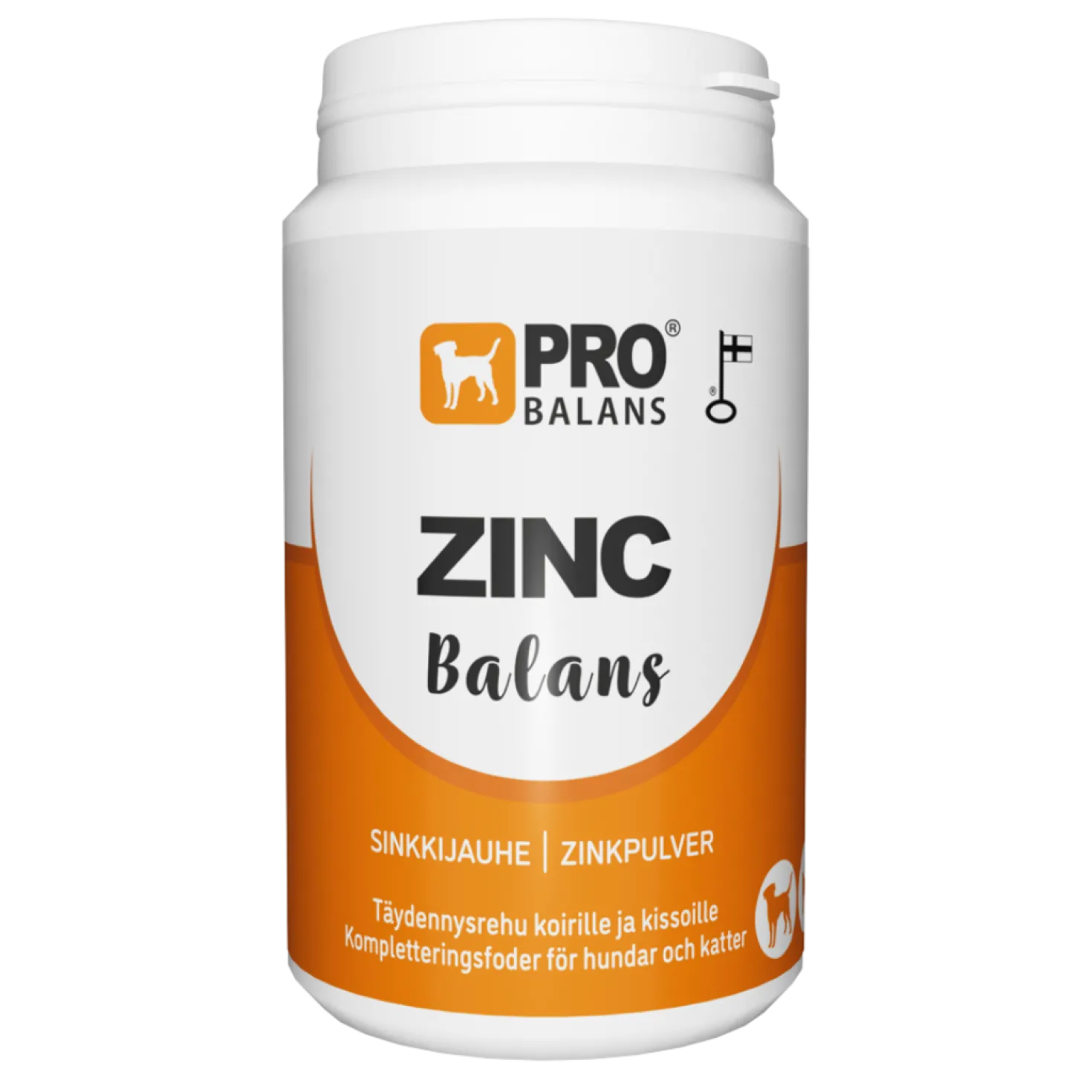 Probalans Zincbalans - Sinkkijauhe koirille ja kissoille 120 g