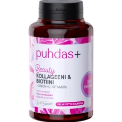 Puhdas+ Beauty - Kollageeni & Biotiini 120 + 30 kaps.