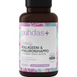 Puhdas+ Beauty Kollageeni & Hyaluronihappo 120 kaps.
