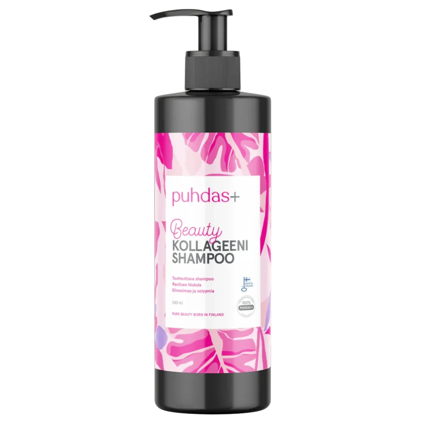 Puhdas+ Beauty Kollageeni Shampoo 240 ml