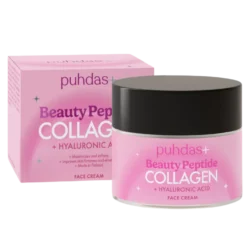 Puhdas+ Beauty Peptide Collagen + Hyaluronic acid Face Cream - Kasvovoide 50 ml