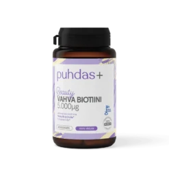 Puhdas+ Beauty Vahva Biotiini 5.000 µg 60 vegekaps.