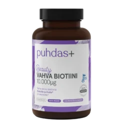 Puhdas+ Beauty Vahva Biotiini 10 000 µg 120 vegekaps.