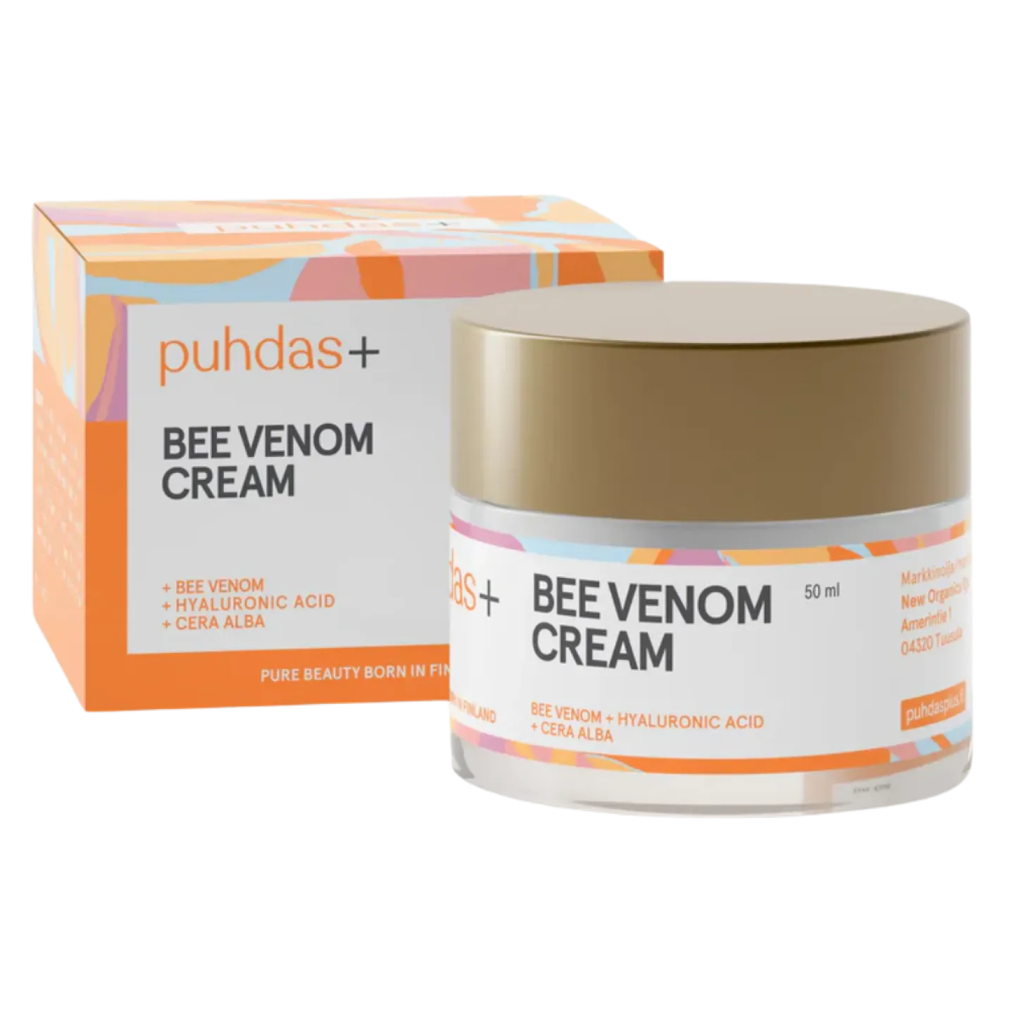 Puhdas+ Bee Venom - Kasvovoide 50 ml