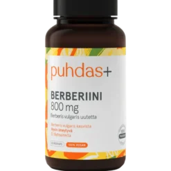 Puhdas+ Berberiini 800 mg 60 kaps.
