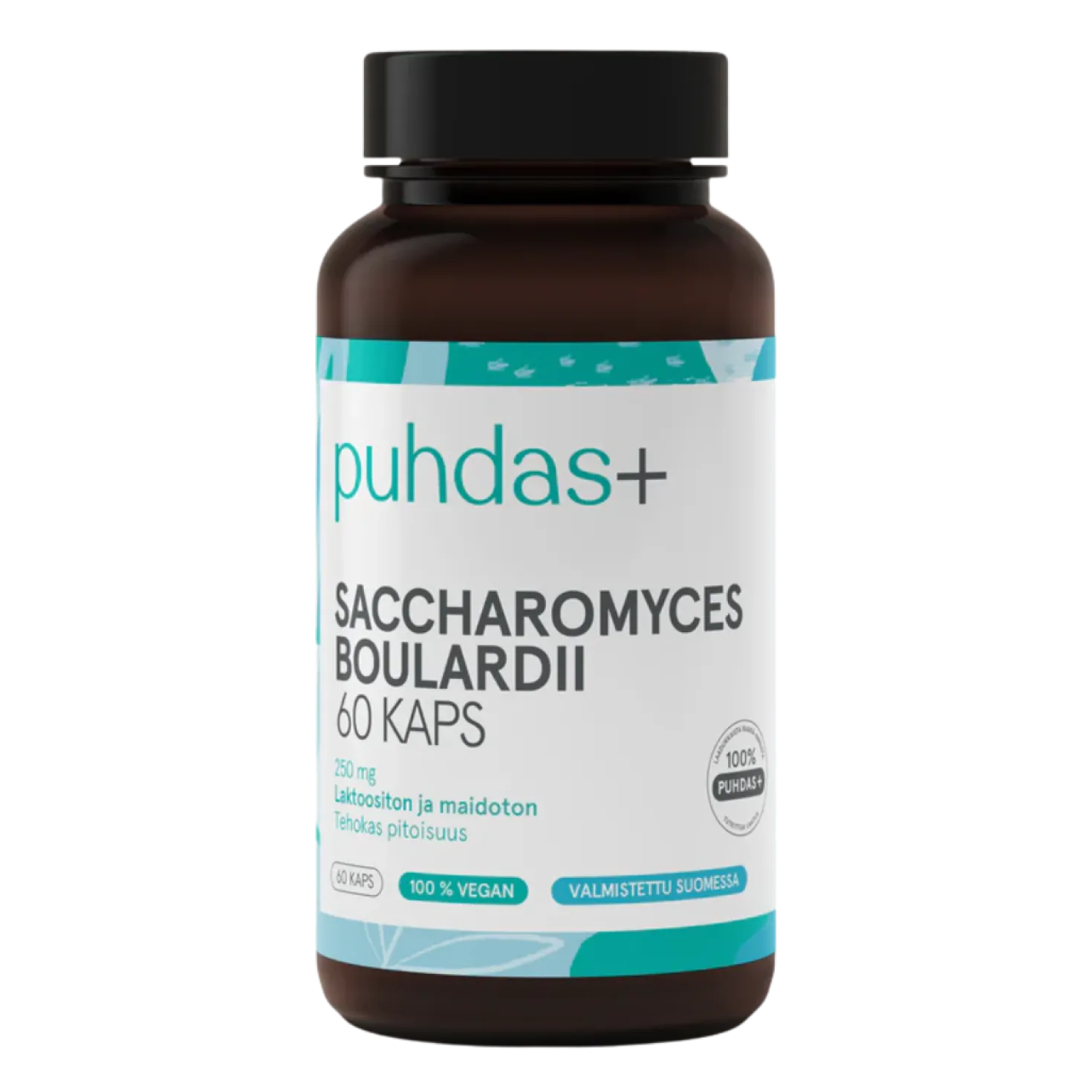 Puhdas+ Caps Saccharomyces Boulardii 250 mg 60 vegekaps.