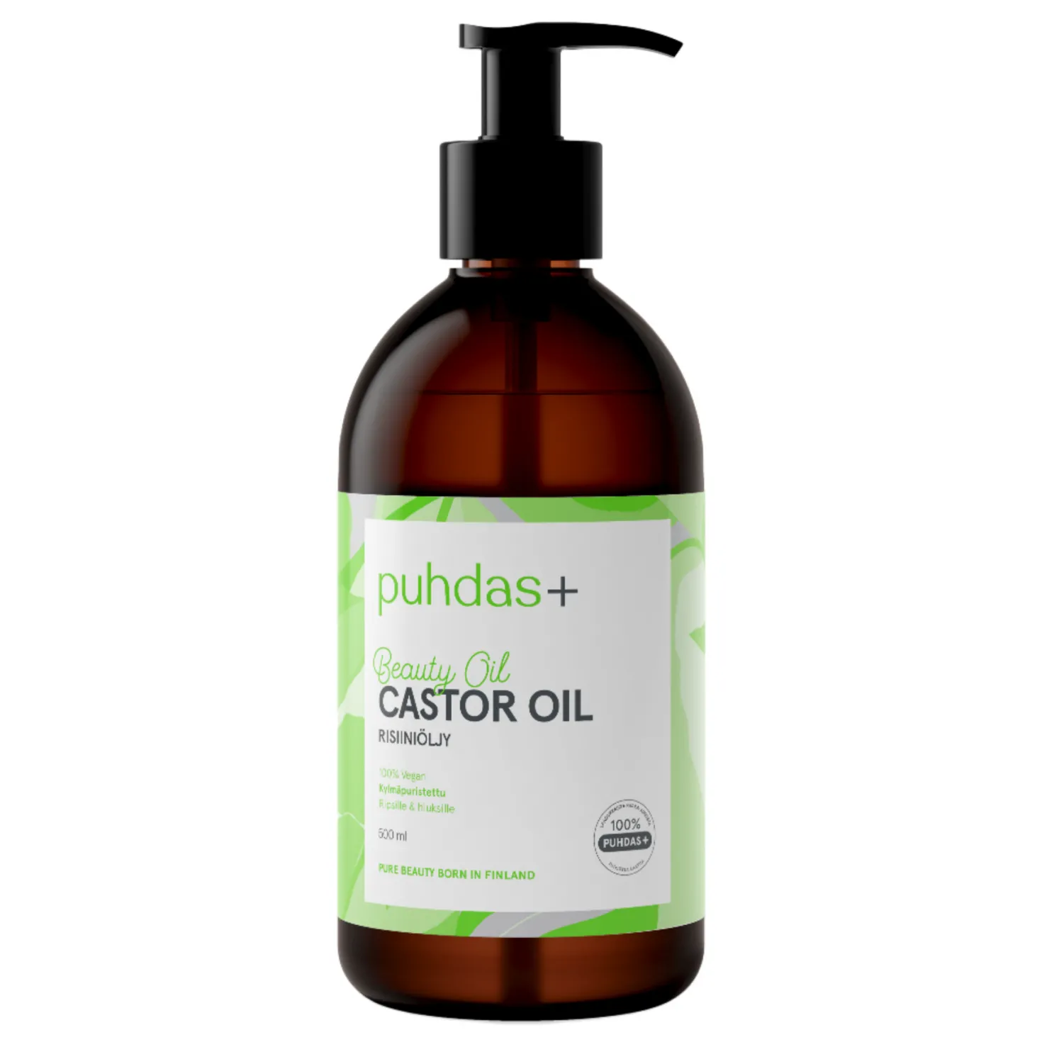 Puhdas+ Castor Oil - Risiiniöljy 500 ml