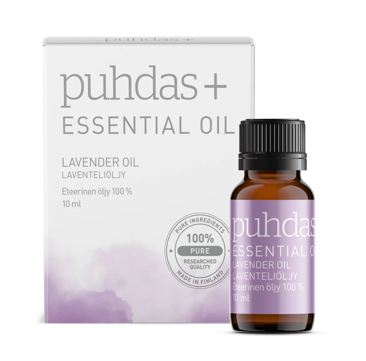 Puhdas+ Essential Oil - Laventeliöljy 10 ml - erä