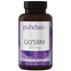 Puhdas+ Glysiini 500 mg 120 kaps.
