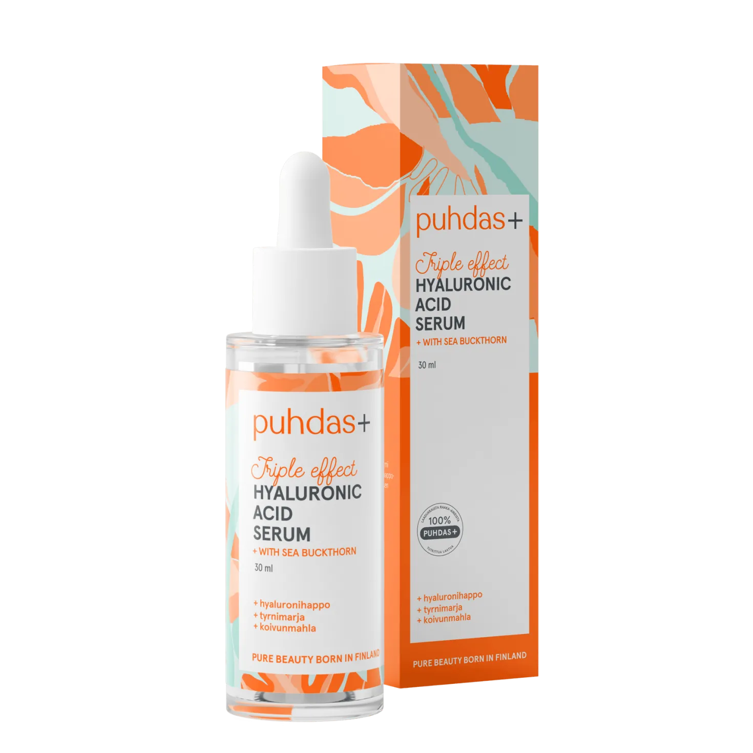 Puhdas+ Hyaluronihapposeerumi Tyrni 30 ml