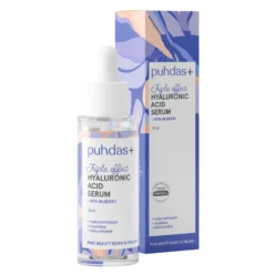 Puhdas+ Hyaluronihapposeerumi Mustikka 30 ml