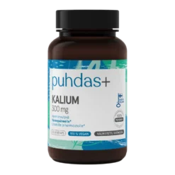 Puhdas+ Kalium 300 mg 60 kaps.