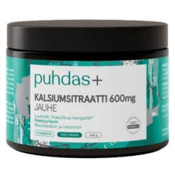 Puhdas+ Kalsiumsitraatti 600 mg - 240 g