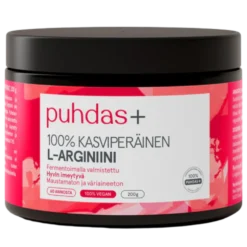 Puhdas+ Kasviperäinen L-Arginiini 200 g
