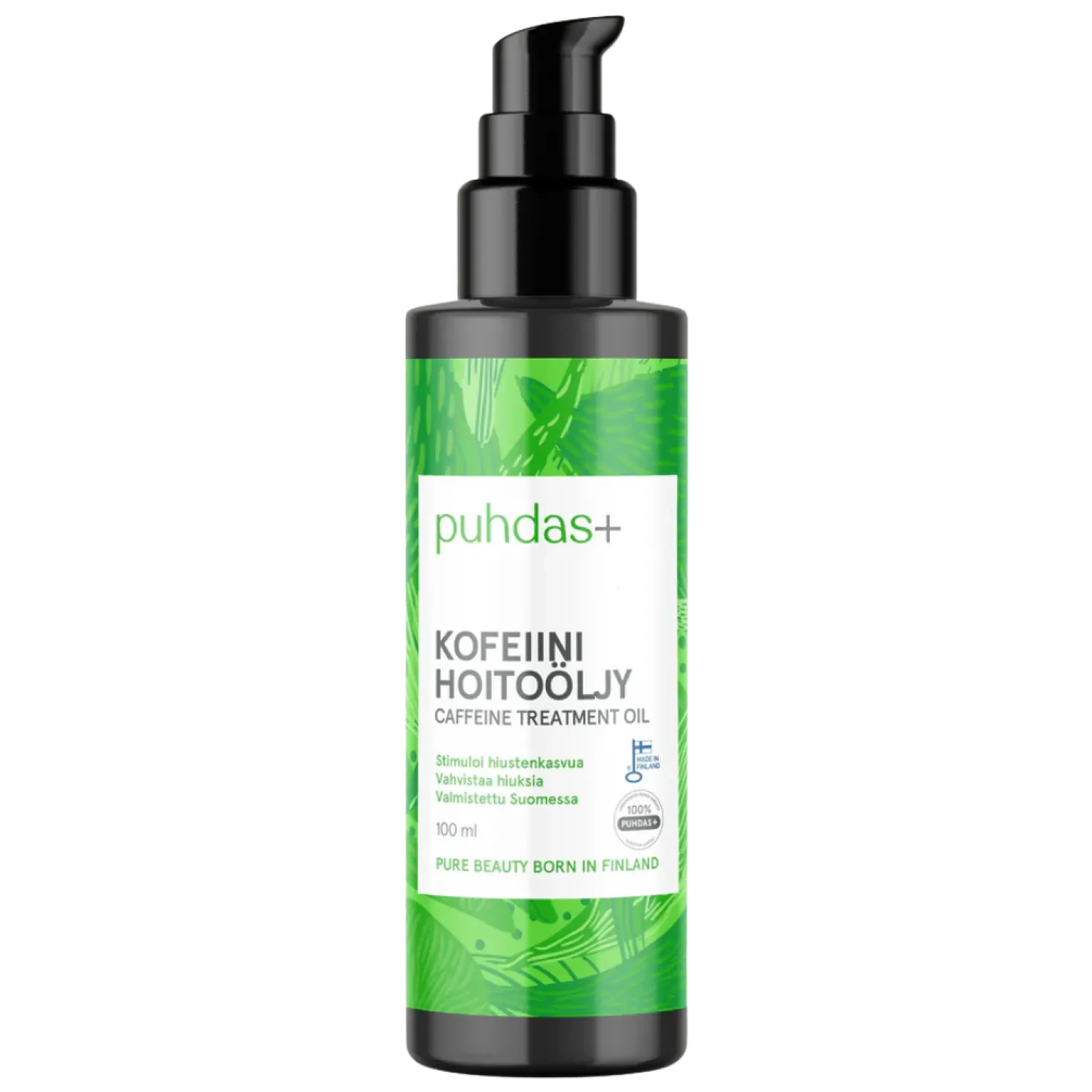 Puhdas+ Kofeiini Hoitoöljy 100 ml
