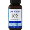 Puhdas+ K2-Vitamiini 100 µg 60 kaps.