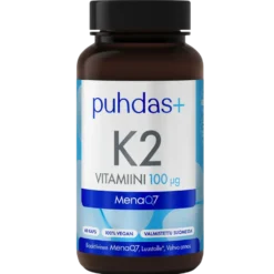 Puhdas+ K2-Vitamiini 100 µg 60 kaps.