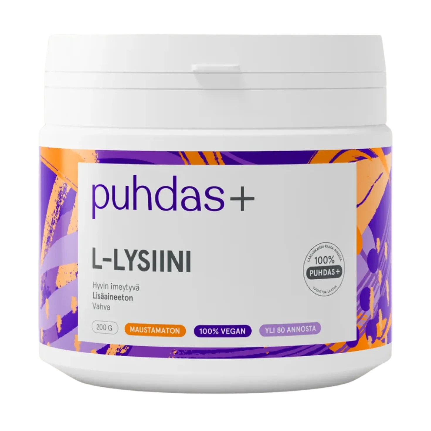 Puhdas+ L-Lysiini 200 g