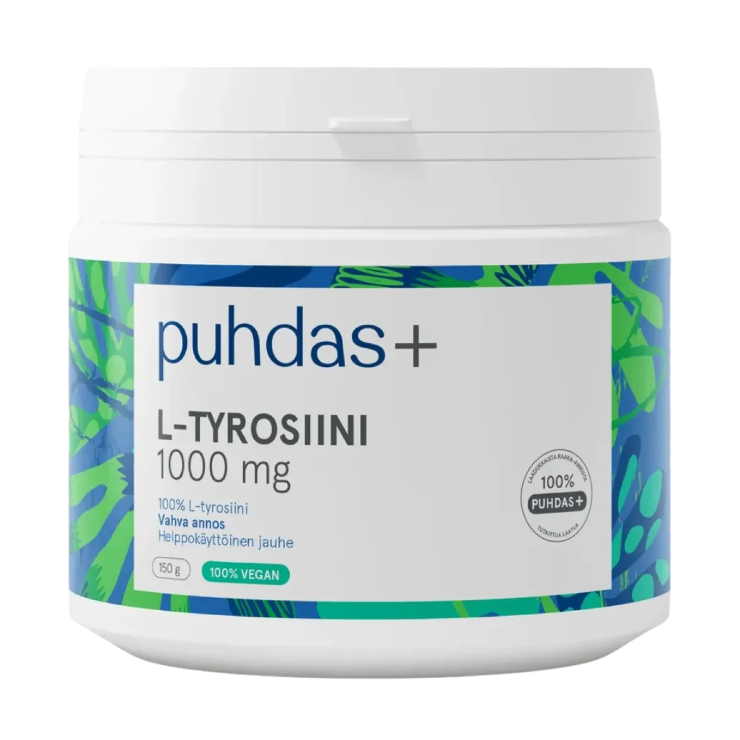 Puhdas+ L-Tyrosiini 1000 mg 150 g