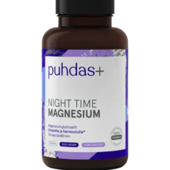 Puhdas+ Night Time Magnesium 120 kaps.