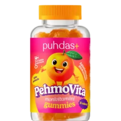 Puhdas+ PehmoVita Monivitamiini Gummies 75 kpl - Appelsiinin makuinen