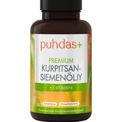 Puhdas+ Premium Kurpitsansiemenöljy 90 kaps.