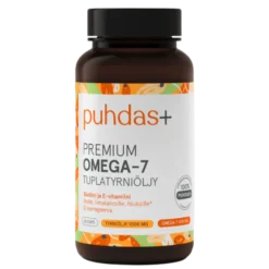 Puhdas+ Premium Omega-7 - Tyrniöljyvalmiste 60 kaps.
